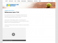 tennisclub-ketsch.de Webseite Vorschau