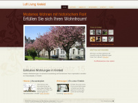 loft-living-krefeld.de Webseite Vorschau