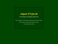 jaguar-etype.de Webseite Vorschau