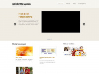 mickwewers.de Webseite Vorschau