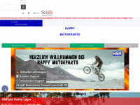 happy-motorparts.de Webseite Vorschau