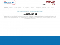 maceplast.de Webseite Vorschau
