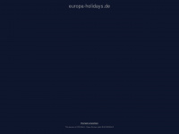 europa-holidays.de Webseite Vorschau