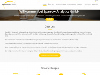 sparrow-analytics.de Webseite Vorschau