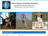 taekwon-do-fehrer.de Webseite Vorschau