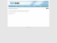 benzac.de Webseite Vorschau