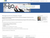 online-management-kontor.de Webseite Vorschau