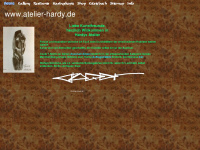 atelier-hardy.de Webseite Vorschau