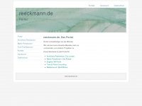 reeckmann.de Webseite Vorschau