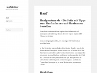 hanfgaertner.de Webseite Vorschau