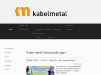 kabelmetal.de Webseite Vorschau