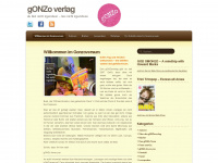 gonzoverlag.wordpress.com Webseite Vorschau