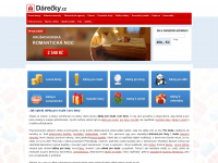 darecky.cz Webseite Vorschau