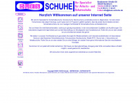 dues-schuhe.de Webseite Vorschau