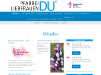 pfarrei-liebfrauen-duisburg.de Webseite Vorschau