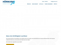 hoerwurm.de Webseite Vorschau