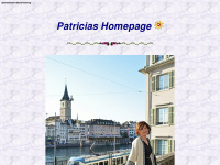 patricia.ch Webseite Vorschau