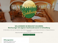 brauhof-goldberg.at Webseite Vorschau