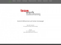 teamwerk-outdoor.at Webseite Vorschau