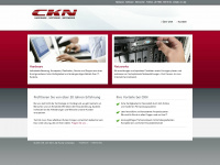 c-k-n.biz Webseite Vorschau