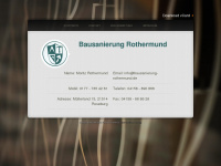 bausanierung-rothermund.de Webseite Vorschau