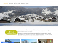fam-riebli.ch Webseite Vorschau