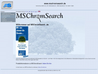 mschromsearch.de Webseite Vorschau