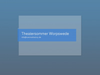 theatersommer-worpswede.de Webseite Vorschau