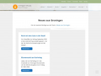 groningen-info.de Webseite Vorschau
