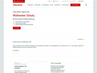 oberbank.at Webseite Vorschau