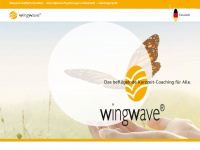 wingwave.com Webseite Vorschau