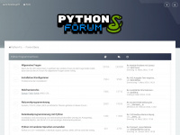 python-forum.de Webseite Vorschau