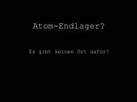 atom-endlager.de Webseite Vorschau
