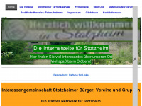 stotzheim.de Webseite Vorschau