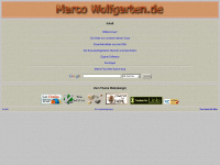 marcowolfgarten.de Webseite Vorschau