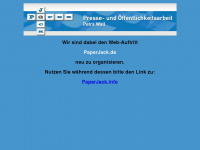 paperjack.de Webseite Vorschau
