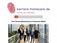karriere-homecare.de Webseite Vorschau