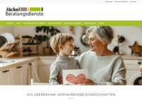 jaeckel-beratungsdienste.de Webseite Vorschau