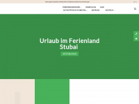 ferienland-stubai.at Webseite Vorschau