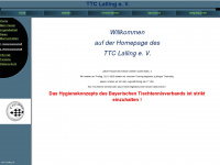 ttc-lalling.de Webseite Vorschau