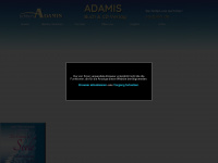 adamis.ch Webseite Vorschau