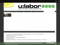 u-labor.de Webseite Vorschau