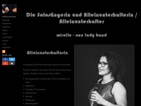 mirelle-sound.ch Webseite Vorschau