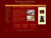 antikwelt.at Webseite Vorschau