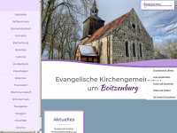 kirche-boitzenburg.de Webseite Vorschau