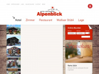 alpenblick-ernen.ch Webseite Vorschau