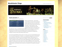 musiktheaterdingo.wordpress.com Webseite Vorschau