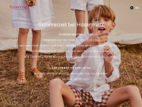 hosenmatz-kindermoden.de Webseite Vorschau