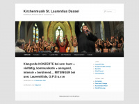 kirchenmusik-dassel.de Webseite Vorschau