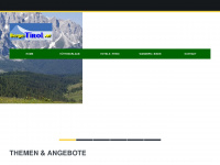 berge-tirol.com Webseite Vorschau